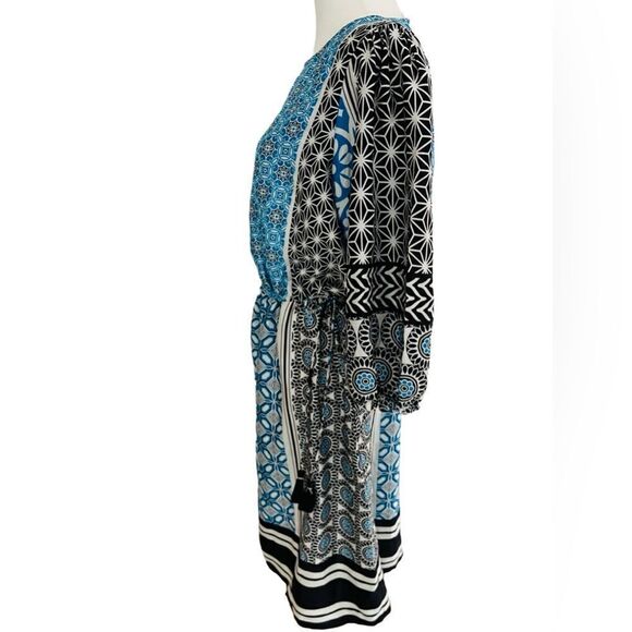 "LOFT" MULTI-COLOR MEDALLION
CASUAL BLOUSON BOHO DRESS
SIZE: S - Picture 7 of 10